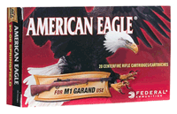 American Eagle .30-06 Springfield AE3006M1 M1 Grand Full Metal Jacket FMJ 150 Grain