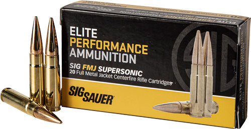 Sig Sauer .300 AAC Blackout E300B120 Elite Performance Full Metal Jacket FMJ 125 Grain