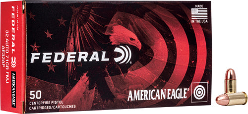 American Eagle .32 ACP AE32AP 029465093983 Full Metal Jacket FMJ 71 Grain