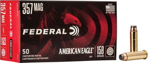American Eagle .357 Magnum AE357A 029465085087 Jacketed Soft Point JSP 158 Grain