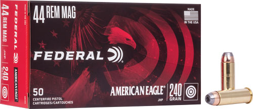 American Eagle .44 Magnum AE44A 029465084974 Jacketed Hollow Point JHP 240 Grain