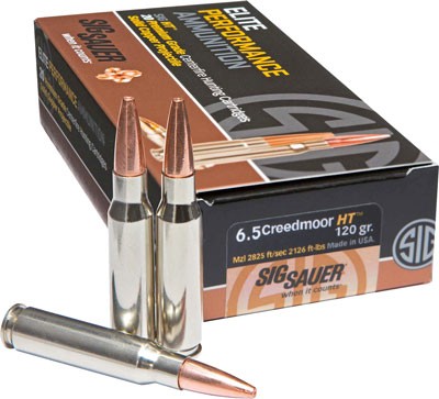 Sig Sauer 6.5mm Creedmoor E65CM120 Elite Performance Marksman Open Tip Match OTM 140 Grain