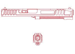 ZRO Delta MODULUS Complete Slide Assembly - Extended Version