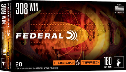 Federal Fusion Tipped  308 Win   7 62x51mm 180 Gr PolyTip