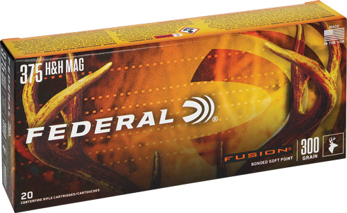 Federal .357 Magnum F357FS1 Fusion Hollow Point Fusion Soft Point FSP 158 Grain