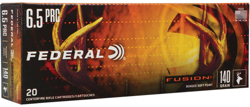 Federal 6.5 PRC F65PRCFS1 Fusion Soft Point SP 140 Grain