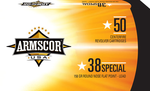 Armscor .38 Special FAC385N 812285024868 Lead 158 Grain