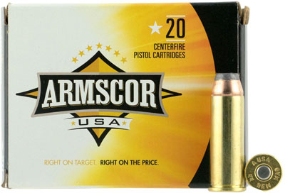Armscor .44 Magnum FAC44M2N USA Competition Jacketed Hollow Point JHP 240 Grain