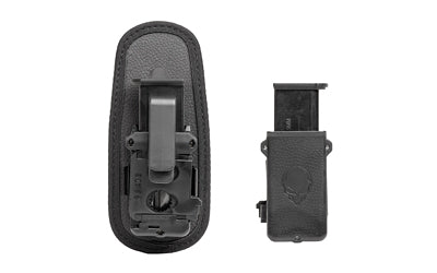Alien Gear Cloak Single Stack Mag Carrier, 9MM/40 Caliber, Black, IWB or OWB CMCS-2-D