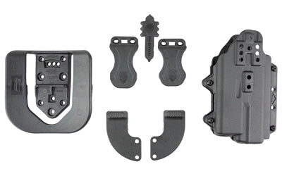 Alien Gear Photon Holster for GLOCK 17/47/22 (Gen 1-4), Compact Light Compatible, Ambidextrous, Black PHO-0601-L1-D