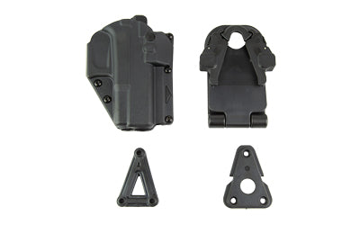 Rapid Force Level 2 Retention Duty Holster, Fits GLOCK 19/X/23/44/45, RH, Black
