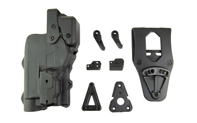 Rapid Force Level 3 Retention Duty Holster, Sig P320 w/ X300/TLR-1 and Axon Sensor, RH, Black