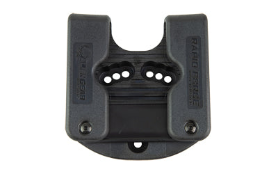 Rapid Force Duty Holster High Ride Belt Slide Expansion, Black RBS-H-BK-C
