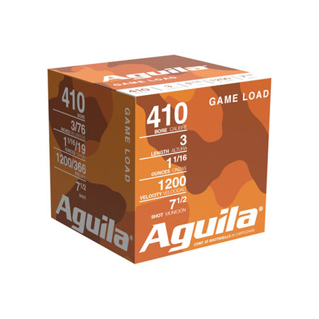 Aguila .410 Bore 1CHB4127 Birdshot Standard Velocity 3" 11/16oz 7.5 Shot