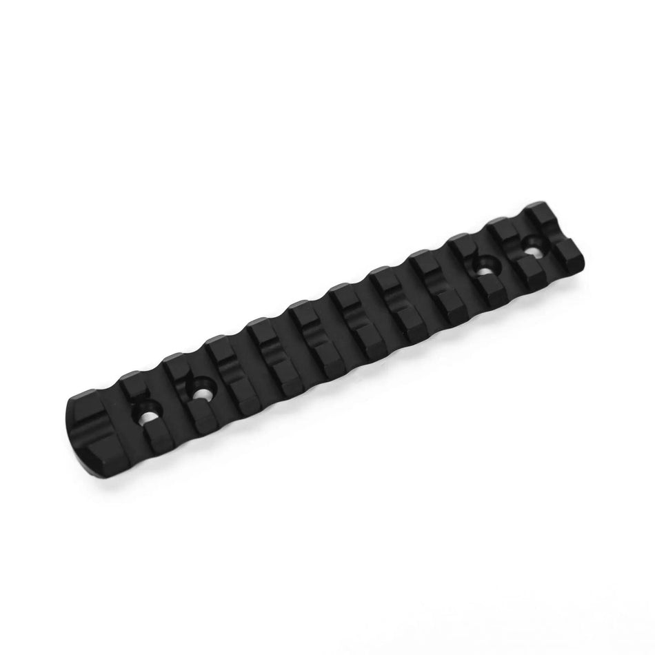 Area 419 Henry LA Improved Picatinny Scope Rail 7075 Alum 0MOA Black Type III Anodized