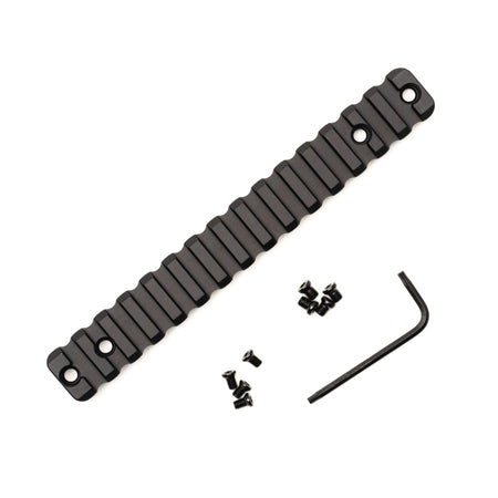 Area 419 Rem 700 LA Picatinny 1913 Scope Rail 20MOA 7075 Alum Type III Hardcoat Black