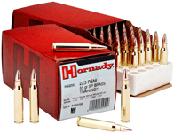 Hornady .223 Remington 80255 Custom Spire Point 55 Grain