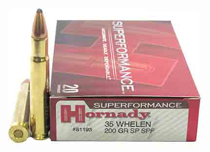 Hornady .35 Whelen 81193 Superformance InterLock Spire Point 200 Grain
