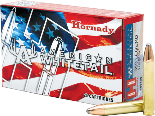 Hornady .350 Legend 81196 American Whitetail InterLock 170 Grain