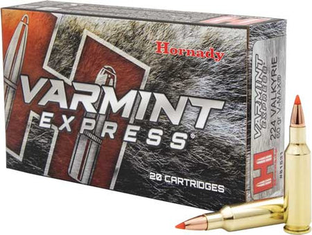 Hornady .224 Valkyrie 81531 Varmint Express Hornady V-Max 60 Grain