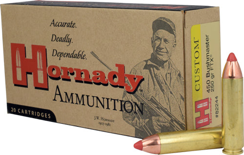 Hornady .450 Bushmaster 82244 Custom Flex Tip eXpanding 250 Grain