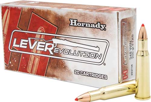 Hornady .348 Winchester 82738 LEVERevolution Flex Tip eXpanding 200 Grain