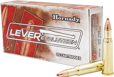 Hornady .348 Winchester 82738 LEVERevolution Flex Tip eXpanding 200 Grain