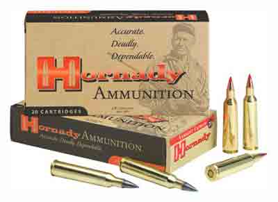 Hornady .204 Ruger 83209 Superformance Varmint NTX Non Traditional eXpanding 24 Grain