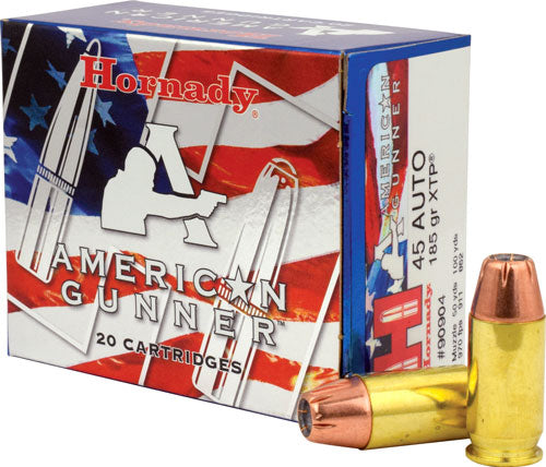 Hornady .45 ACP/Auto 90904 American Gunner Personal Defense Hornady XTP Hollow Point HP 185 Grain