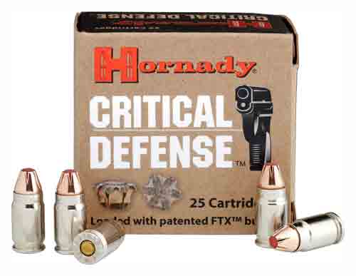 Hornady .40 S&W 91340 Critical Defense Hornady Flex Tip eXpanding 165 Grain