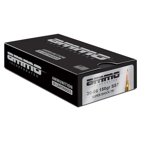 Ammo Inc .30-06 Springfield Rifle Ammo Signature Super Shock Tip PolyTip 150 grain 