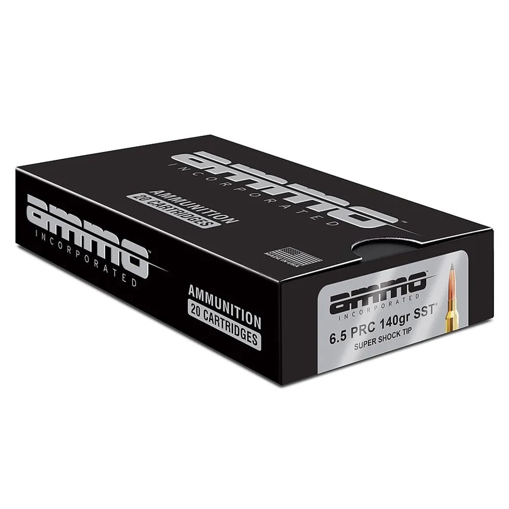 Ammo Inc 6.5 PRC Rifle Ammo Signature Super Shock Tip PolyTip 140 grain 