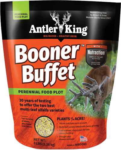 Antler King Booner Buffet 1/4 Acre 3# Wildlife Food Plot