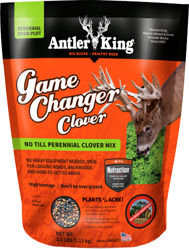 Antler King Game Changer Clover Perennial 2.5# Seed Mix