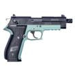 ATI GSG FireFly .22 LR Pistol, 13rd Magazine Included, 4.9" Threaded Barrel, Mint Green Frame