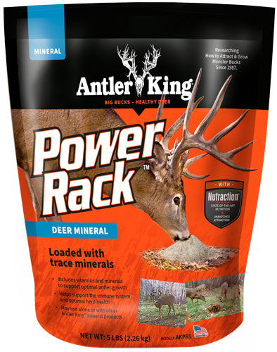 Antler King Power Rack 5# Deer Mineral Block Bag