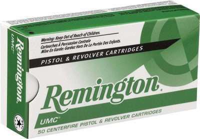 Remington .25 ACP 23716 UMC Full Metal Jacket FMJ 50 Grain