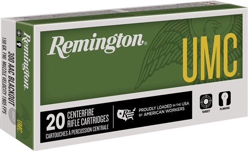 Remington .300 AAC Blackout 26854 UMC Full Metal Jacket FMJ 150 Grain