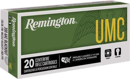 Remington .300 AAC Blackout 26854 UMC Full Metal Jacket FMJ 150 Grain