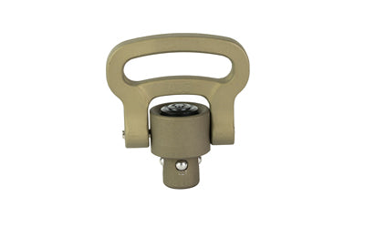 ALG Defense FSS QD Sling Swivel, 7075 T6 Aluminum, Desert Dirt Color, 0.5 oz, 800lb Pull Limit 05-224S