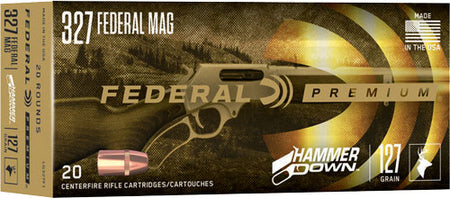 Federal .327 Federal Mag LG327F1 Premium HammerDown Bonded Hollow Point 127 Grain