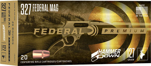Federal .327 Federal Mag LG327F1 Premium HammerDown Bonded Hollow Point 127 Grain