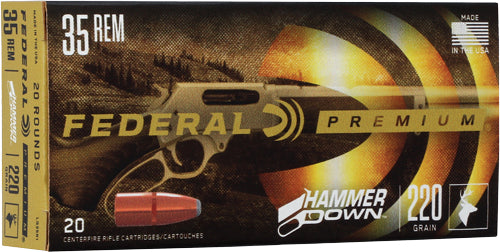 Federal .35 Remington LG35R1 Premium HammerDown Bonded Hollow Point 220 Grain