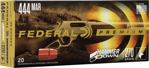 Federal .444 Marlin LG444M1 Premium HammerDown Bonded Hollow Point 270 Grain