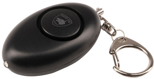 Guard Dog Black 120dB Keychain Safety Alarm with LED Light