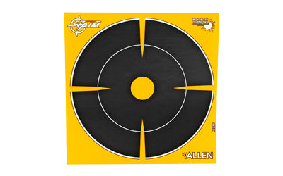 Allen Company EZ Aim 6" Adhesive Bullseye Targets, 12-Pack, Reactive Splash 15255