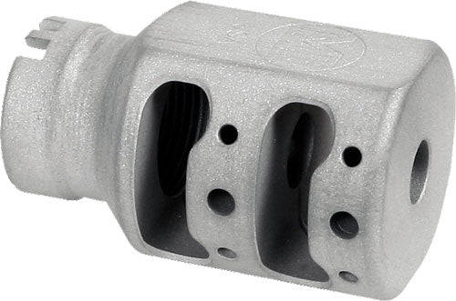 Midwest Industries Alpha Tank Brake M14x1LH Matte Silver Finish