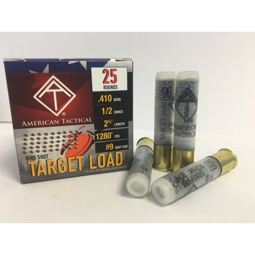 ATI .410 Bore Shotgun Shells Target Load #9 1/2 oz 2.5 in