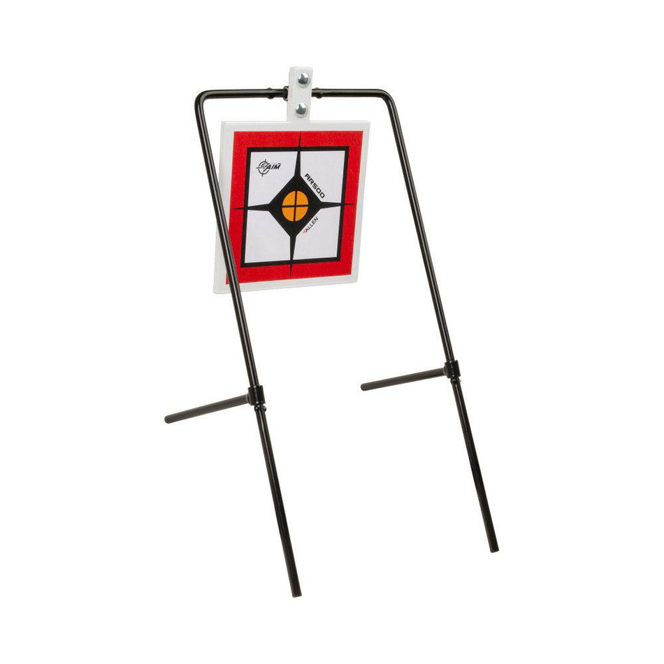 Allen EZ-Aim AR500 Steel Spinner Target with Stand for Rimfire & Centerfire Pistols