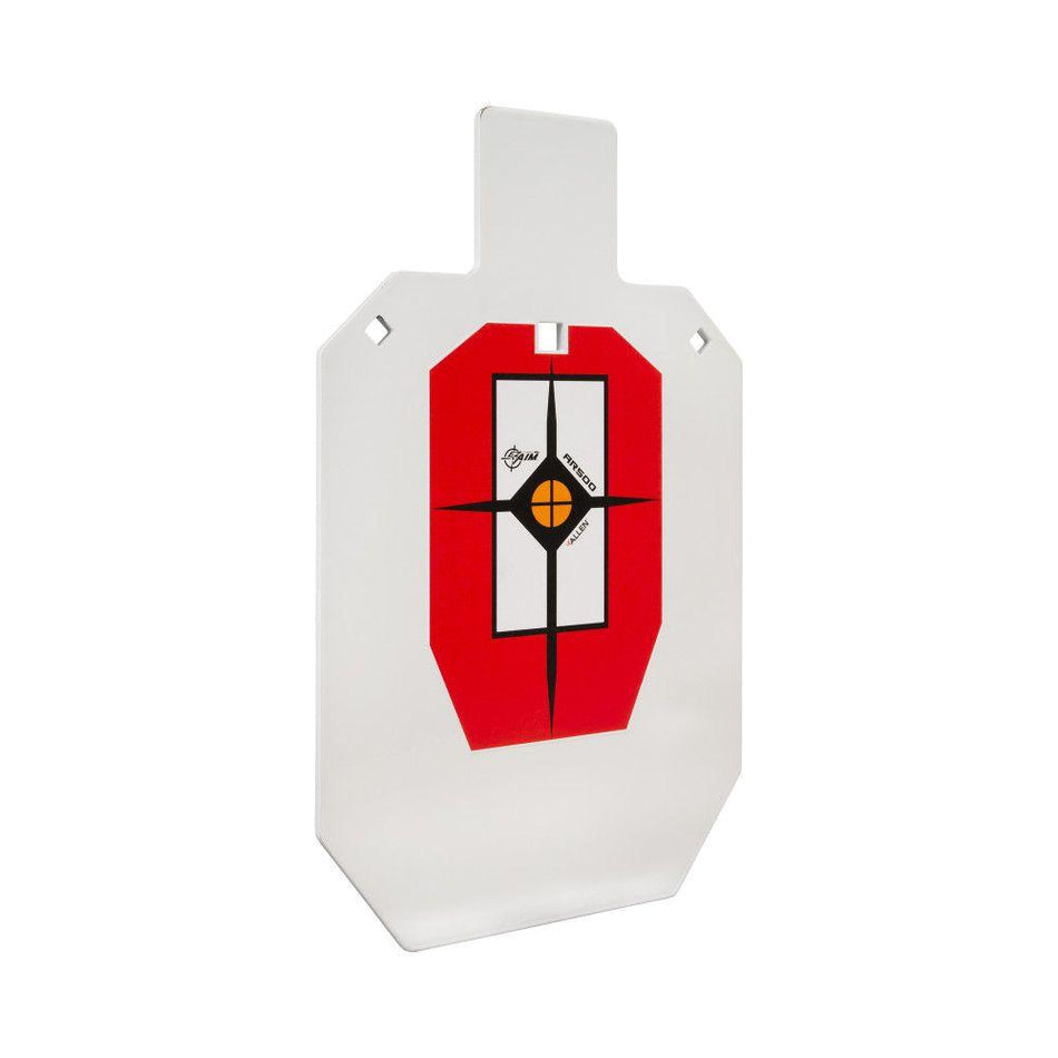EZ-Aim Hardrock AR500 Steel IPSC Silhouette Target 9x14.875 Inch